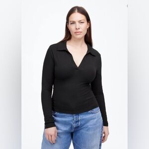 Madewell RIbbed Polo